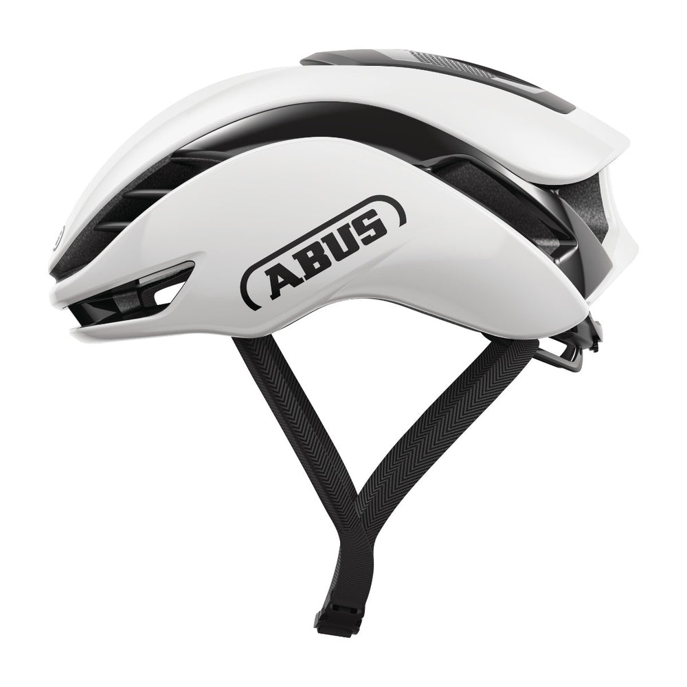 Casque vélo route Abus GameChanger 2.0 Shiny White