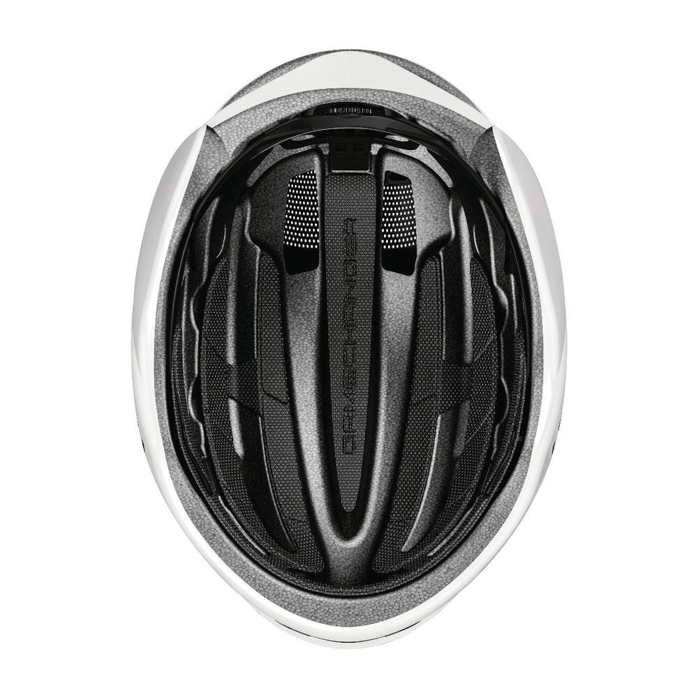 Casque vélo route Abus GameChanger 2.0 Shiny White