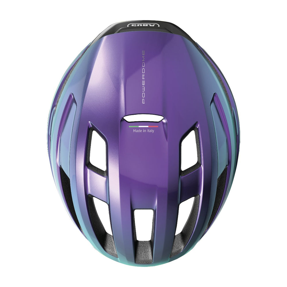 Casque vélo route Abus PowerDome Flip Flop Purple