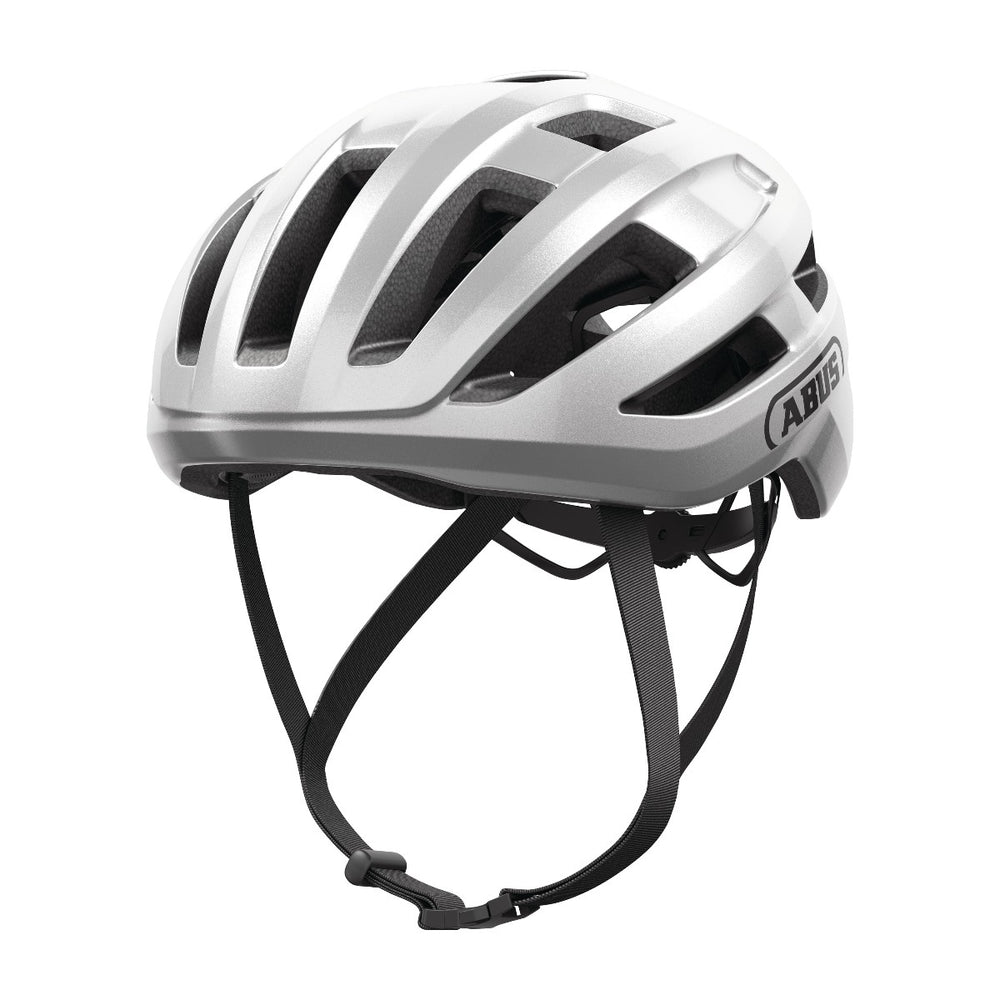 Casque vélo route Abus PowerDome Gleam Silver