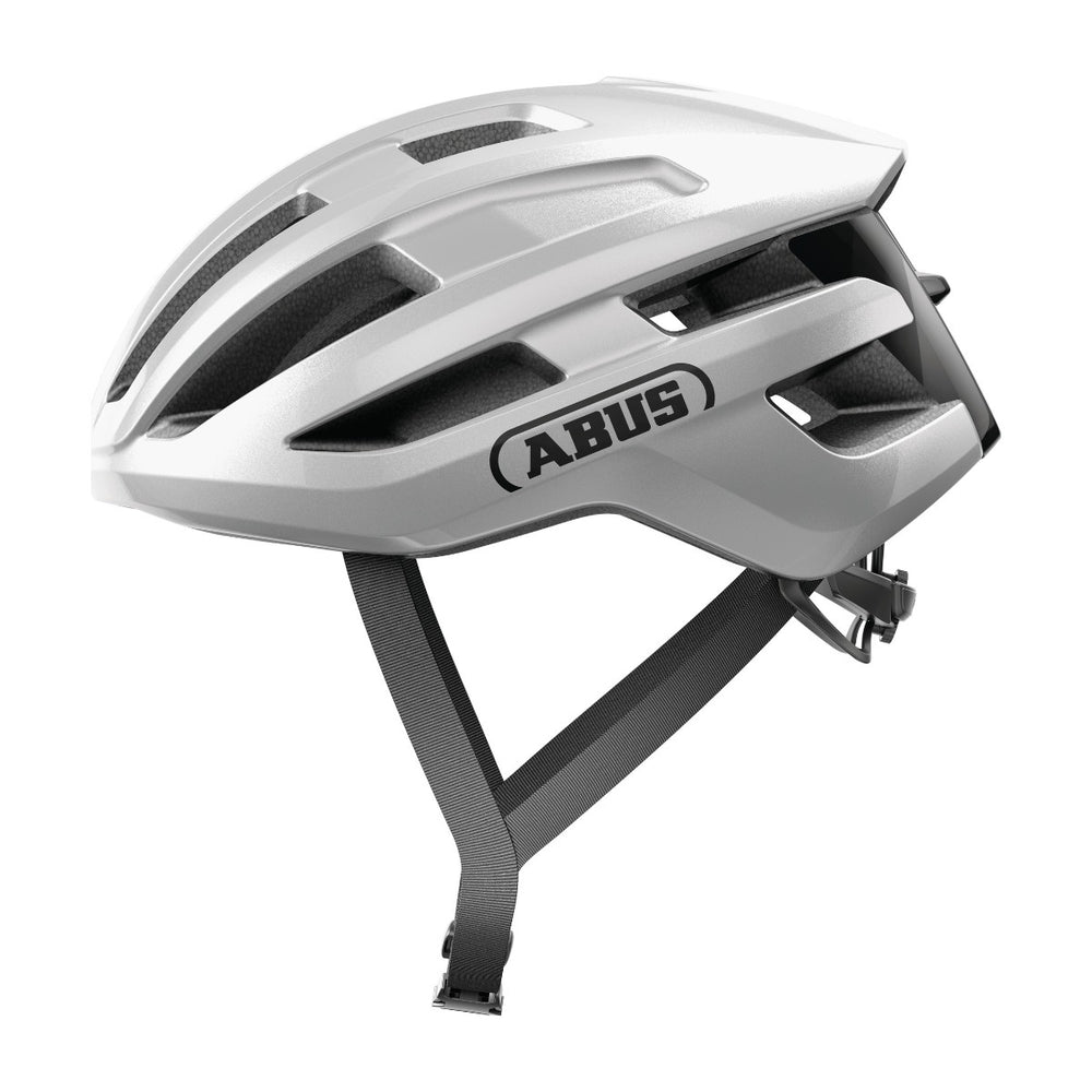 Casque vélo route Abus PowerDome Gleam Silver