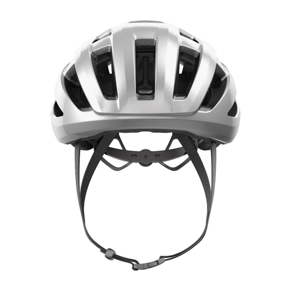 Casque vélo route Abus PowerDome Gleam Silver