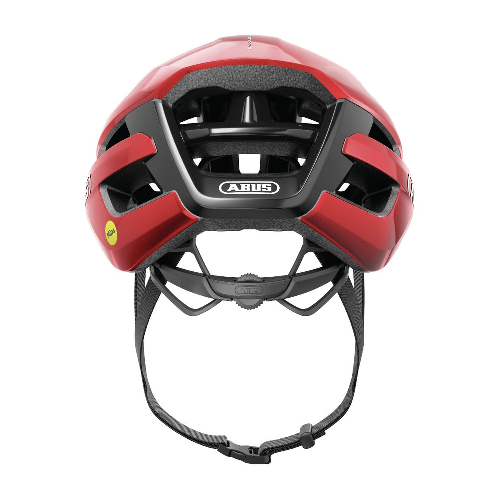 Casque vélo route Abus PowerDome MIPS Blaze Red