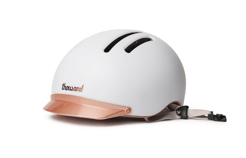 Casque Vélo Thousand Chapter Supermoon Blanc Vue de 3/4