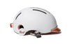 Casque Vélo Thousand Chapter Supermoon Blanc Vue Côté avec Système Poplock Ouvert