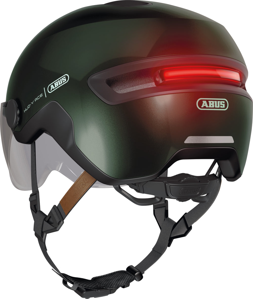 abus fahrradhelm anleitung Abus HUD-Y ACE Headset Vert / S 51/55cm