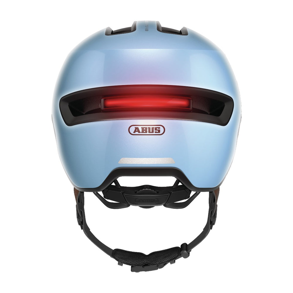 Casque vélo urbain Abus HUD-Y Iced Blue