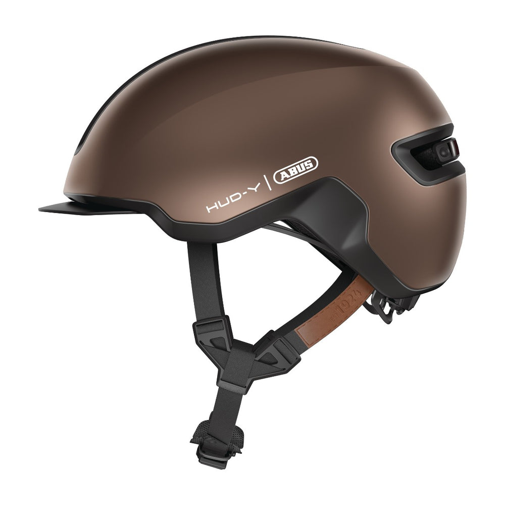 Casque vélo urbain Abus HUD-Y Metallic Copper