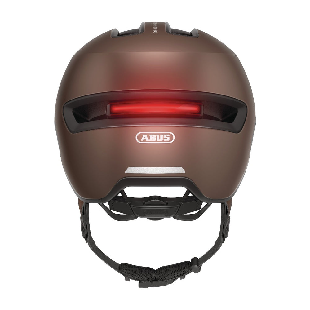 Casque vélo urbain Abus HUD-Y Metallic Copper