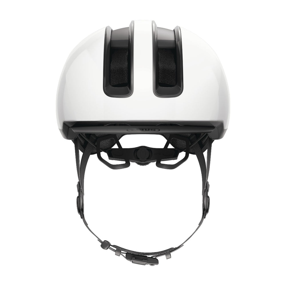 Casque vélo urbain Abus HUD-Y Shiny White