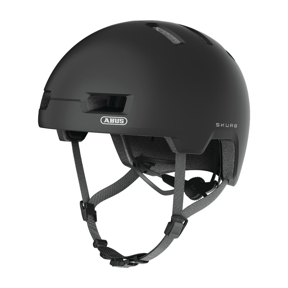 Casque vélo urbain Abus Skurb Velvet Black