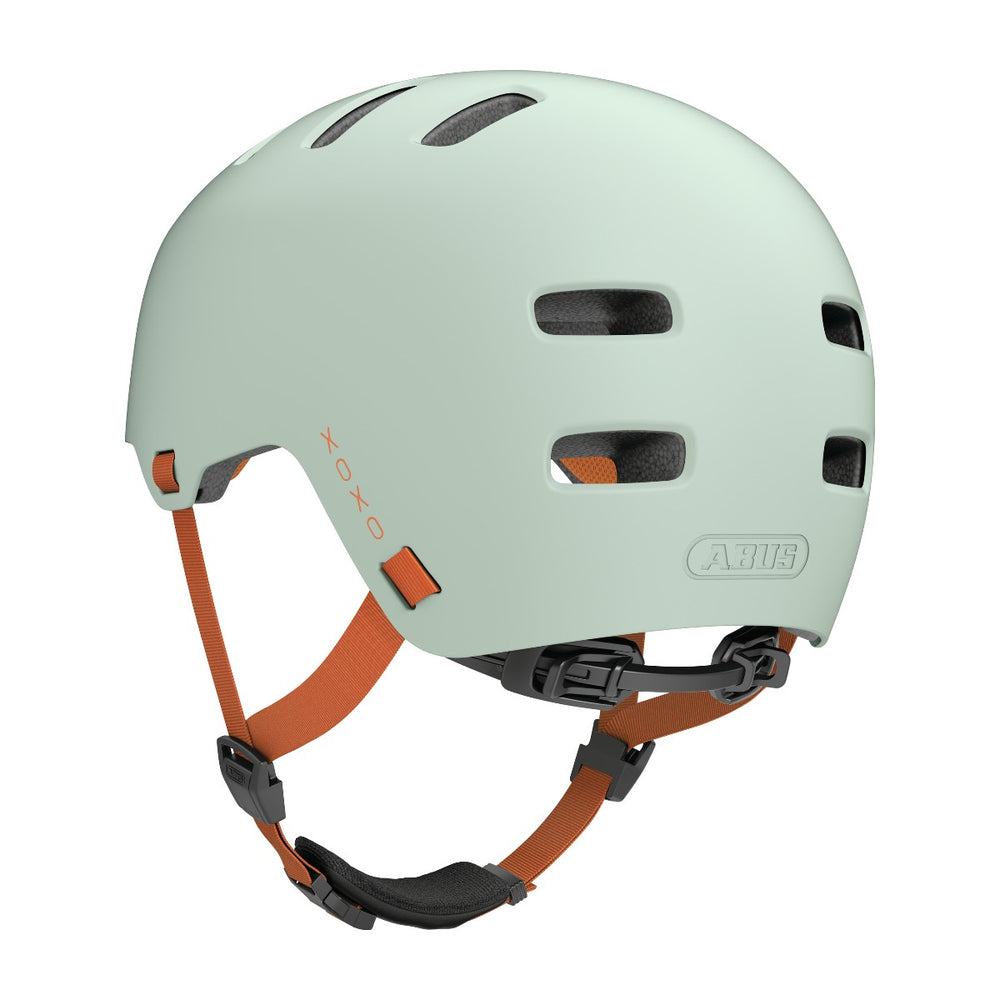 Casque vélo urbain Abus XOXO Mint Green