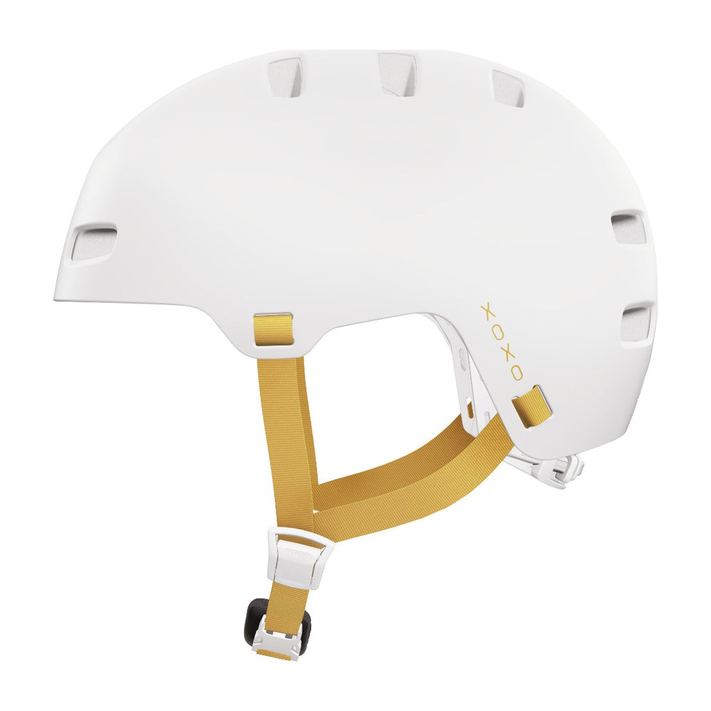Casque vélo urbain Abus XOXO Polar White