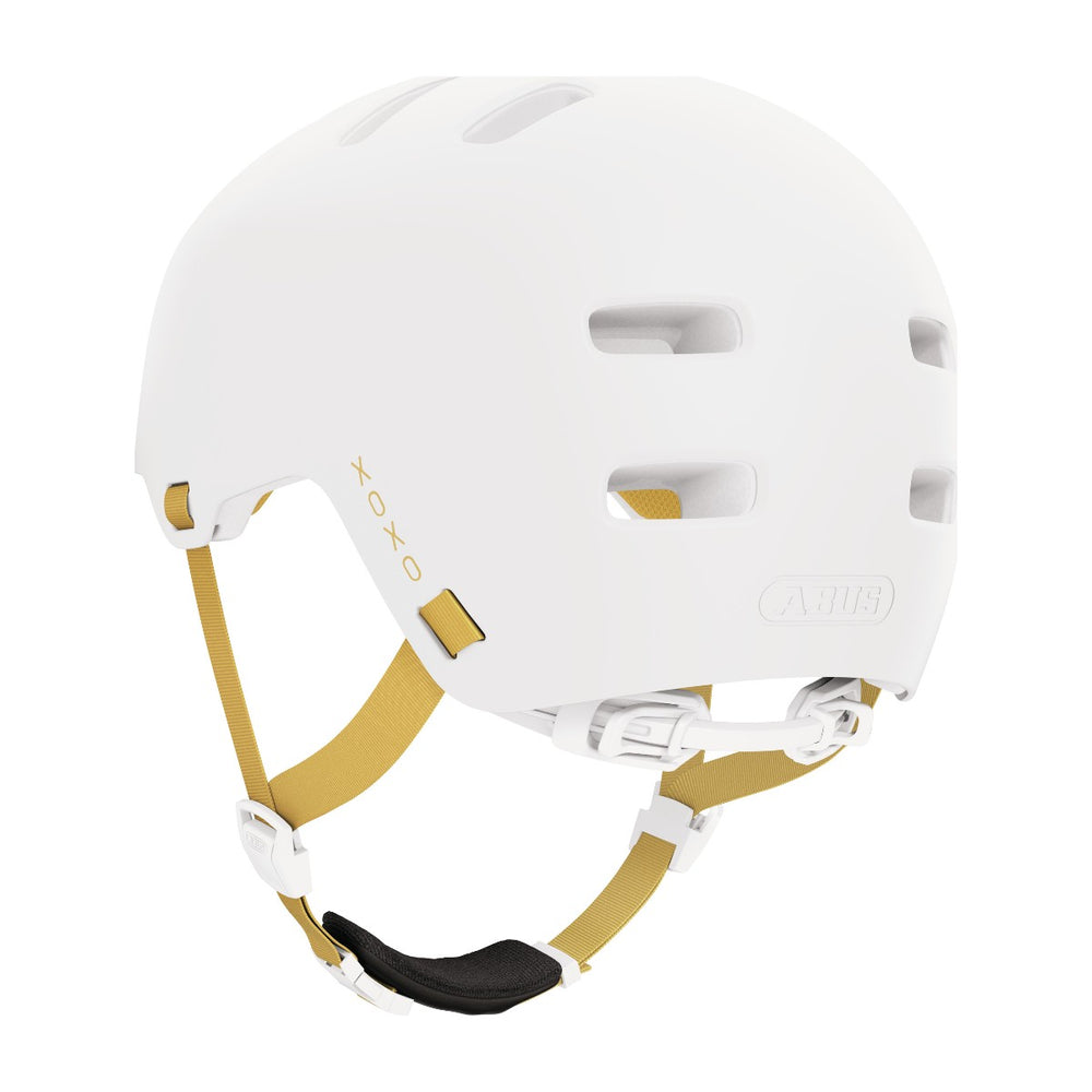 Casque vélo urbain Abus XOXO Polar White