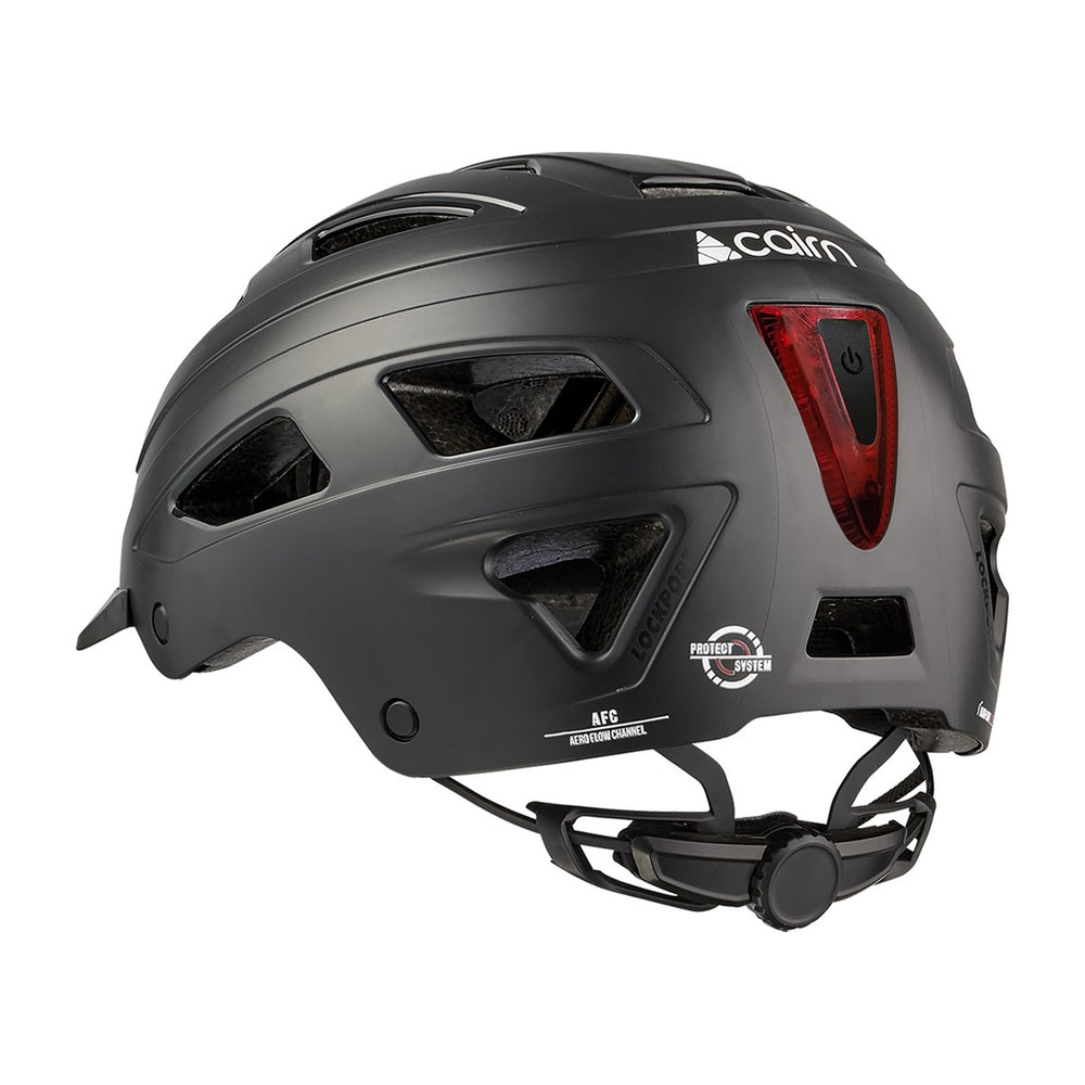 Casque vélo urbain Cairn Clarke Mat Black vue 2