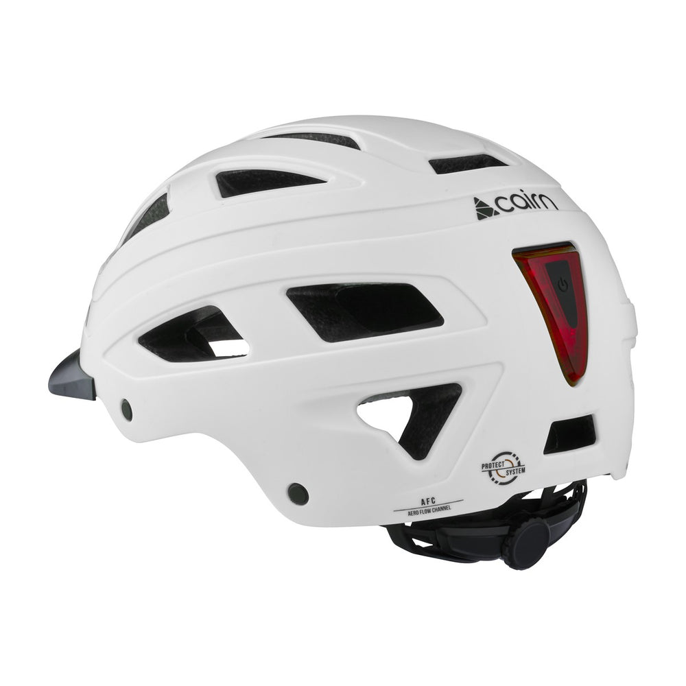 Casque vélo urbain Cairn Clarke Mat White vue 2