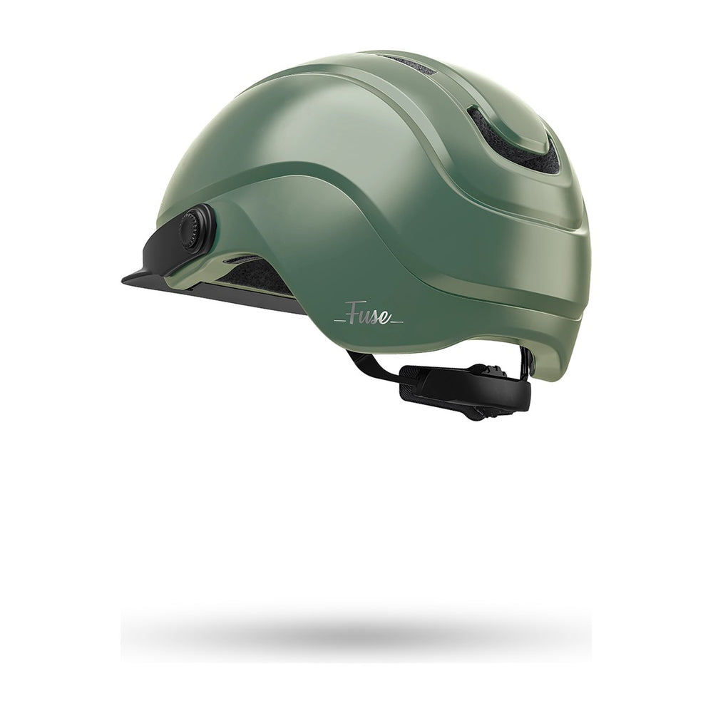 Casque vélo urbain Cairn Fuse Mat Metallic Eucalyptus vue 2