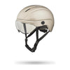 Casque vélo urbain Cairn Fuse Visor Mat Metallic Cream