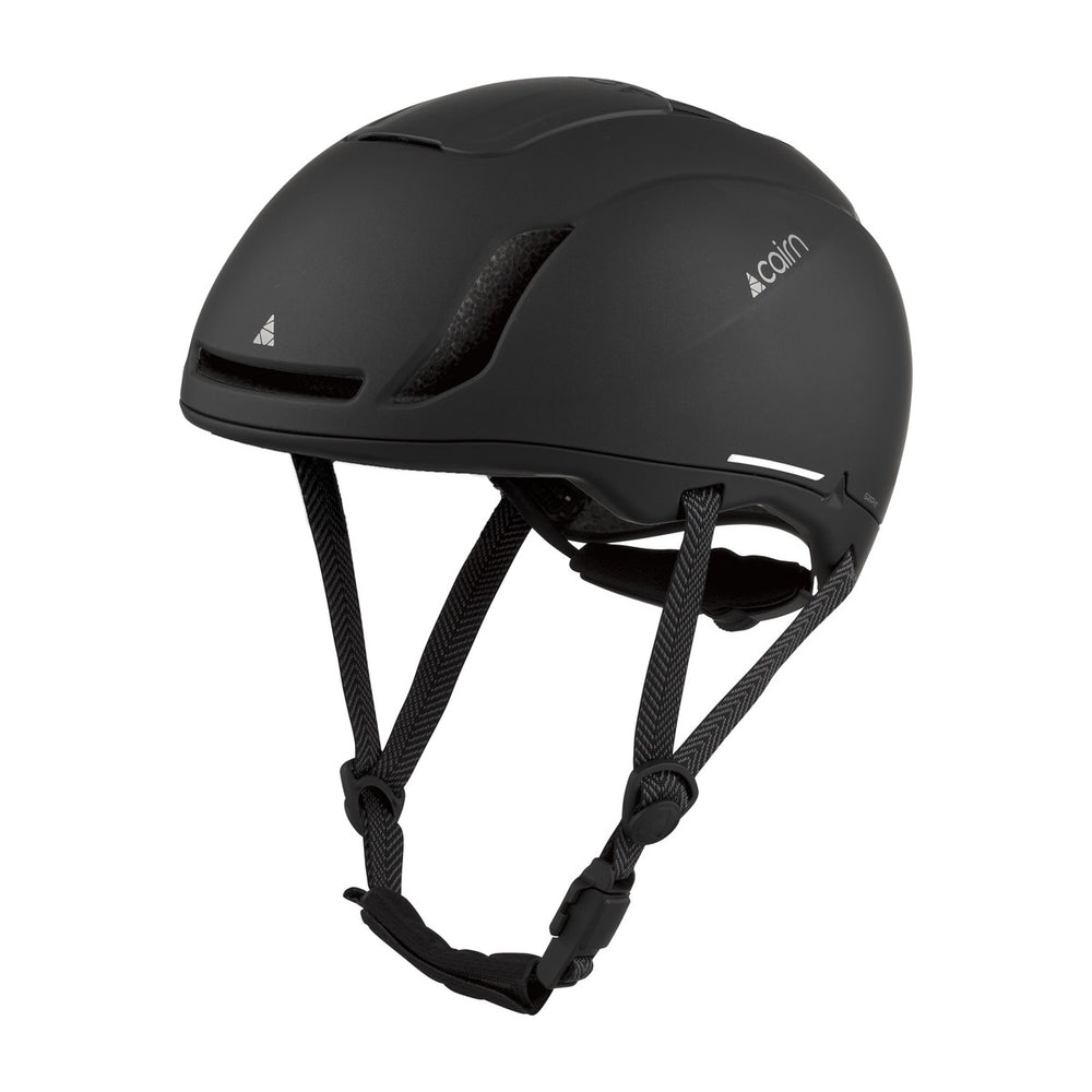 Casque vélo urbain Cairn Graphit Pro Mat Metallic Black