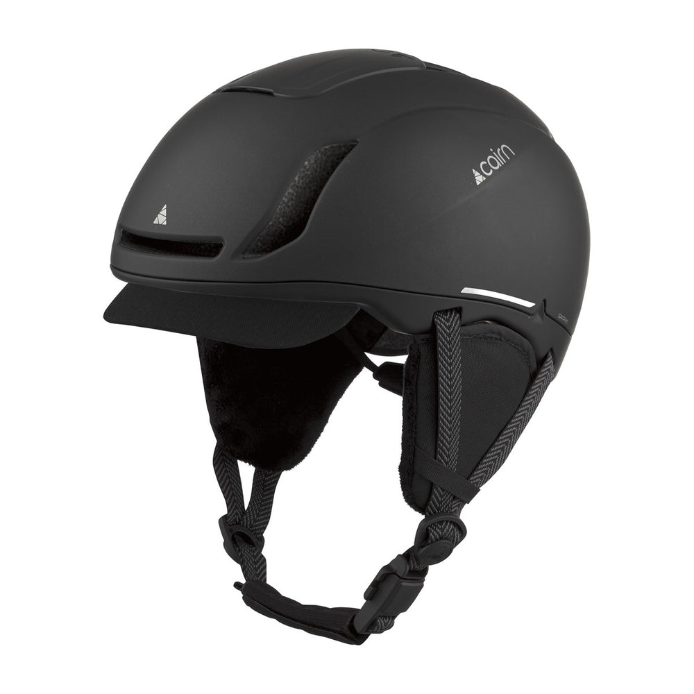 Casque vélo urbain Cairn Graphit Pro Mat Metallic Black vue 5