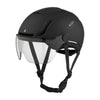 Casque vélo urbain Cairn Graphit Visor Pro Mat Metallic Black