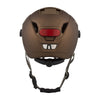 Casque vélo urbain Cairn Graphit Visor Pro Mat Metallic Chocolate vue 4