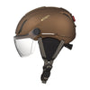 Casque vélo urbain Cairn Graphit Visor Pro Mat Metallic Chocolate vue 6