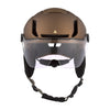 Casque vélo urbain Cairn Graphit Visor Pro Mat Metallic Chocolate vue 7
