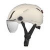 Casque vélo urbain Cairn Graphit Visor Pure Mat Salt vue 2
