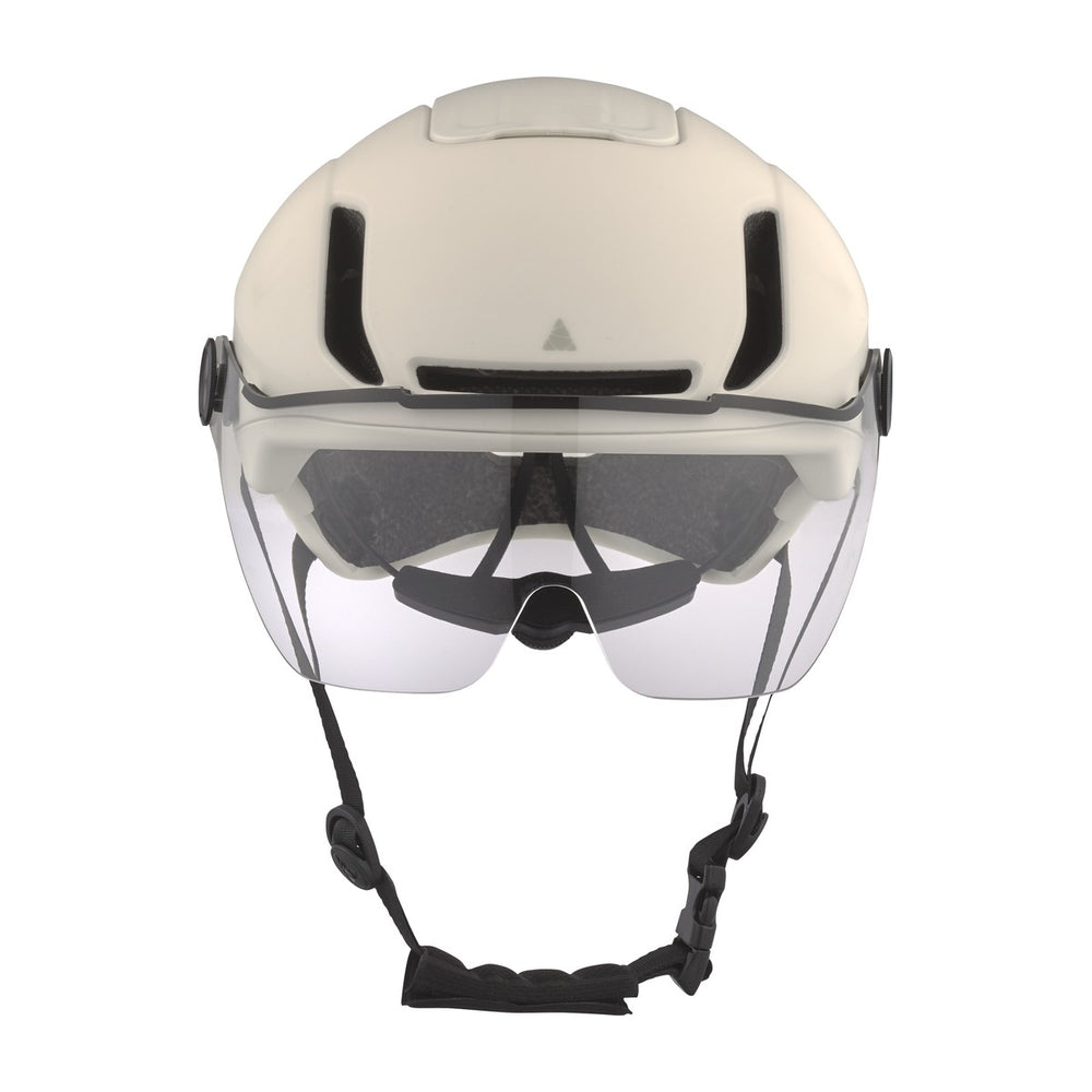 Casque vélo urbain Cairn Graphit Visor Pure Mat Salt vue 3