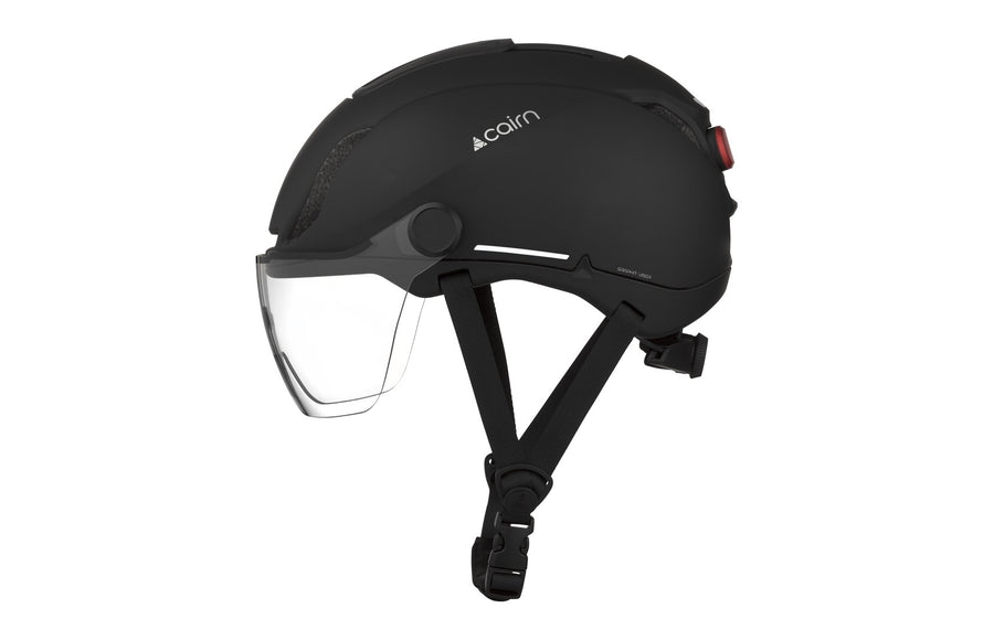 Casque vélo urbain Cairn Graphit Visor Pure détail 1