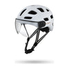 Casque vélo urbain Cairn Quartz Visor Mat Metallic White