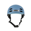 Casque vélo urbain Optimiz O374 à éclairage avant et arrière - Bleu Mat