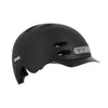 Casque vélo urbain Optimiz O374 à éclairage avant et arrière - Noir Mat