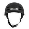 Casque vélo urbain Optimiz O374 à éclairage avant et arrière - Noir Mat