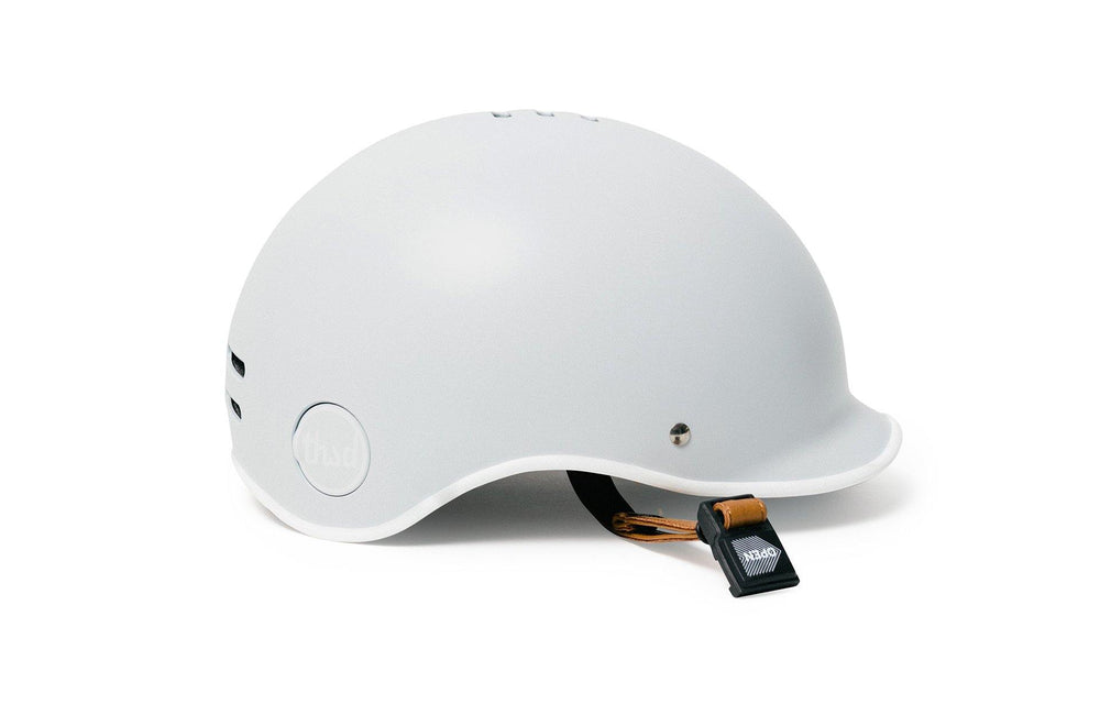 Casque vélo vintage Thousand gris arctic vue poplock