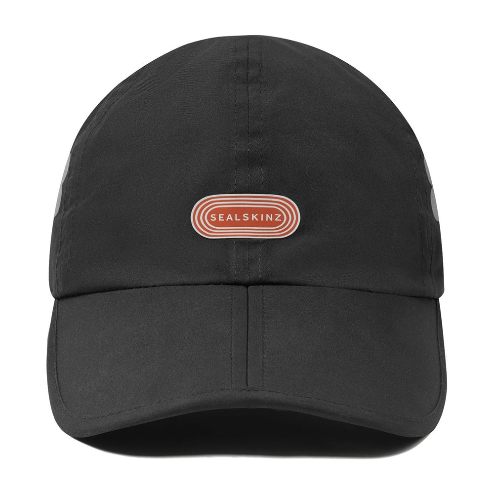 casquette-running-imprimee-sealskinz-wymondham-black-daisy-2