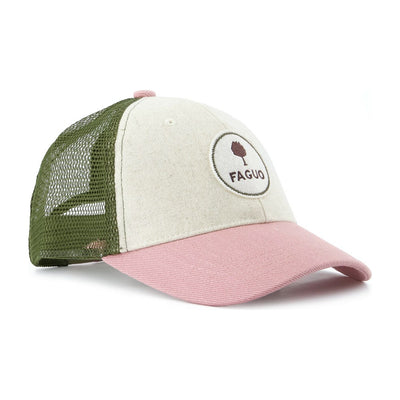 casquette-trucker-faguo-laine-ecru-vert-rose-1