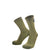 Chaussettes imperméables Dexshell Ultra Thin Crew - Olive