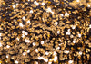 Gros plan des paillettes dorées Big Sequins Or Helmut