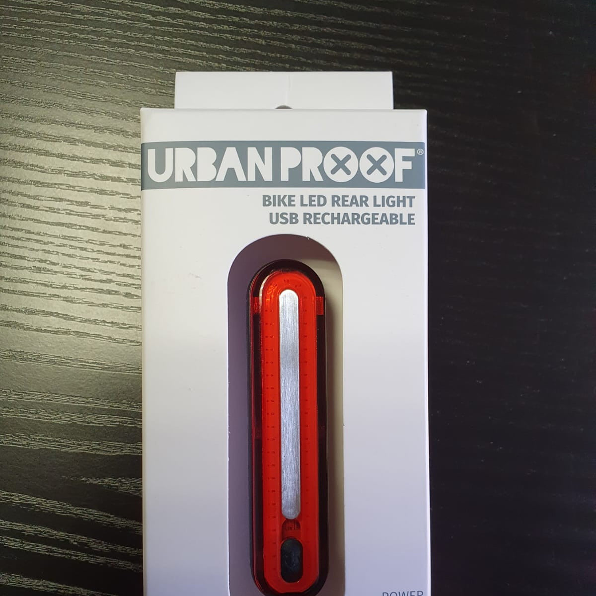 Boîte de l'éclairage arrière Urban Proof LED 52 lm