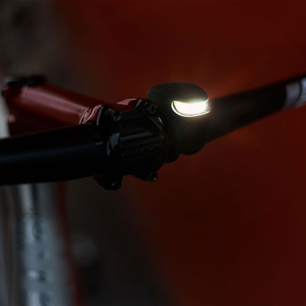 Éclairage vélo avant Knog - Frog USB Front - Spider Black