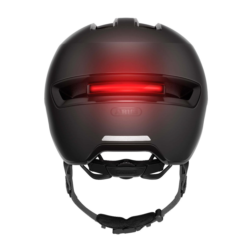 Feu arrière LED Abus monté à l'arrière d'un casque HUD-Y