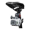 Fixation caméra GoPro pour vélo KlickFix CamOn – Set CamOn : adaptateur + 2 MiniBlocs + plaque GP – la camera montee sous la selle