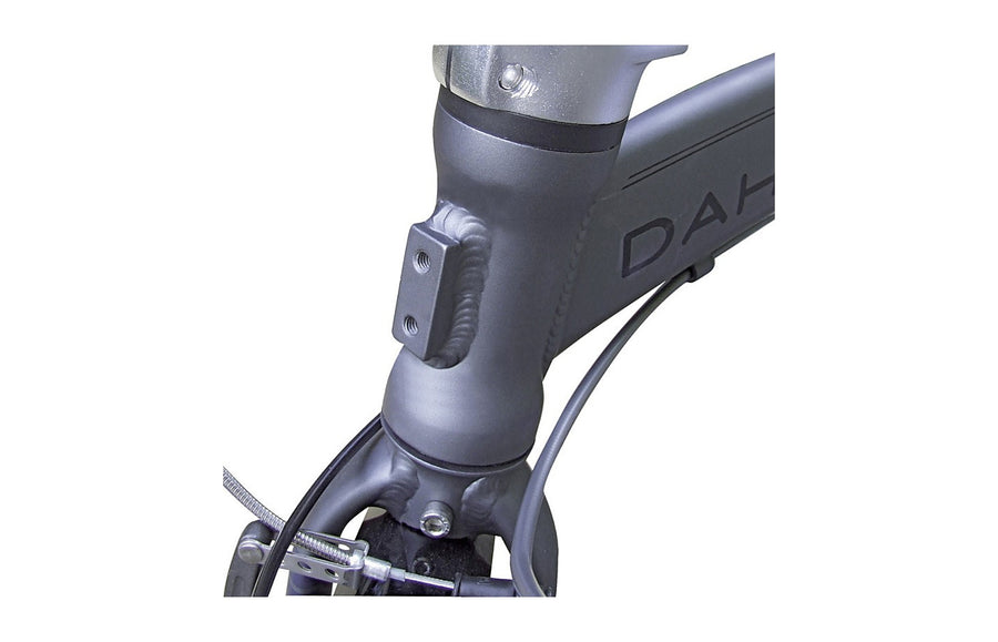 Fixation KlickFix montee sur la douille de direction