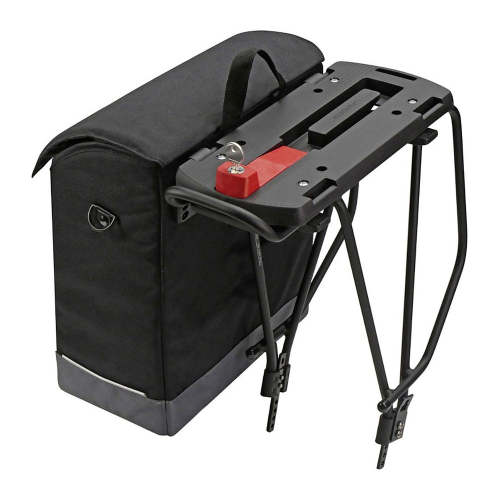Fixation KlickFix pour porte-bagages GTA et KorbFix – Adaptateur GTA – une sacoche clipsee sur l adaptateur