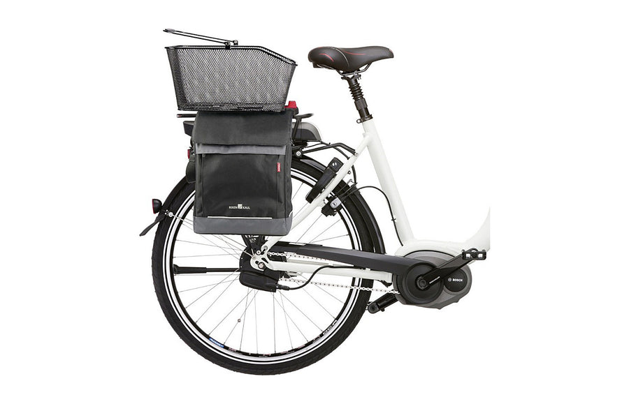 Adaptateur KlickFix GTA monte sur un porte-bagages
