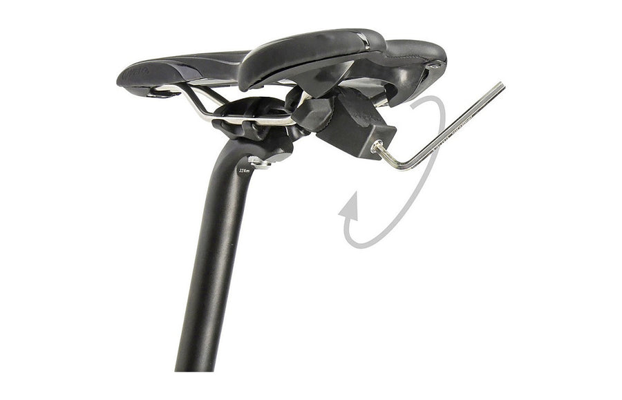 Adaptateur KlickFix Contour Saddle sur les rails de selle