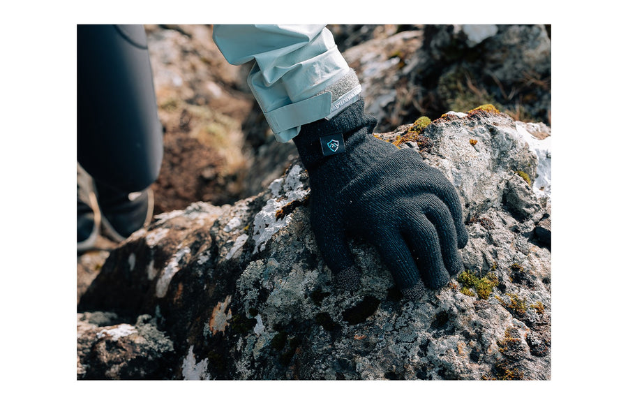 Des gants tricot qui ne prennent pas l'eau