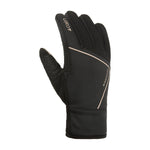 Gants vélo coupe-vent tactiles Cairn Quicker Touch Black Coffee dessus